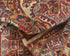 12 Feet Beige Kazak Afghan Hand Knotted Wool Runner Rug